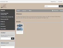 Tablet Screenshot of kitab-verlag.com